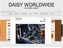 Tablet Screenshot of daisyworldwide.com